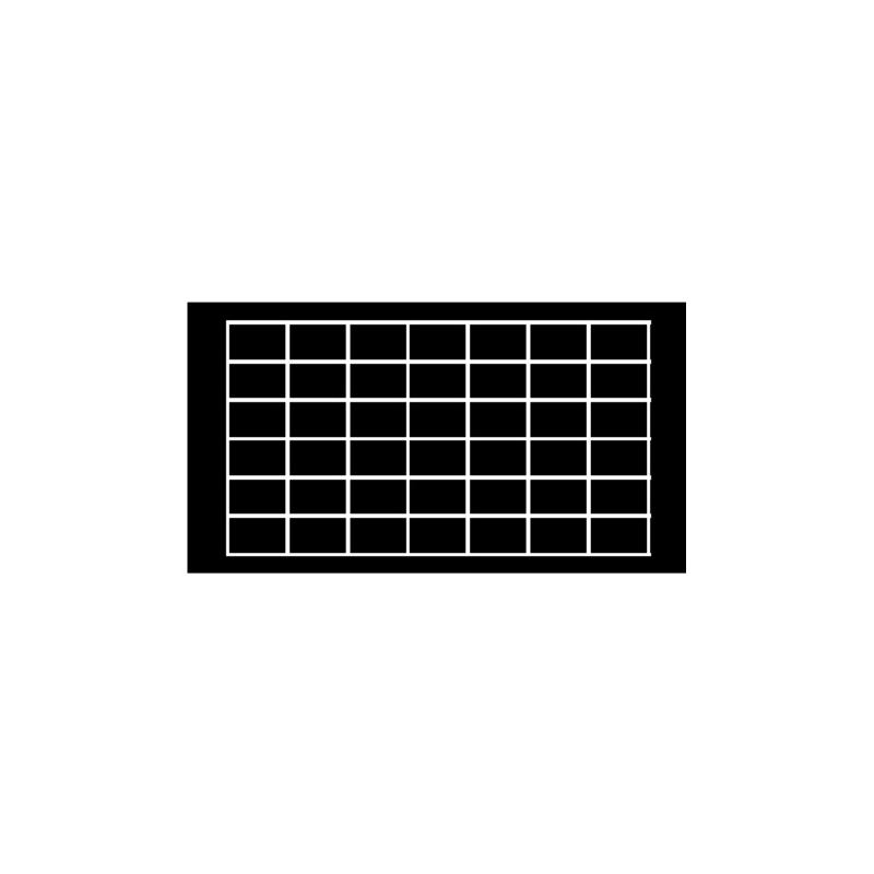 Ricambio Compatibile Piastre Collanti per Lampade Cattura Insetti 544x310mm 6 pz