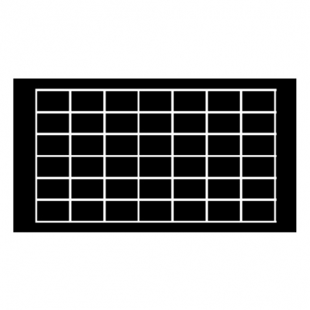 Ricambio Compatibile Piastre Collanti per Lampade Cattura Insetti 285x490mm 6 pz