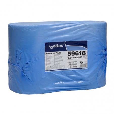 Celtex Bobina Superblu 59618 500 Strappi 2 pz