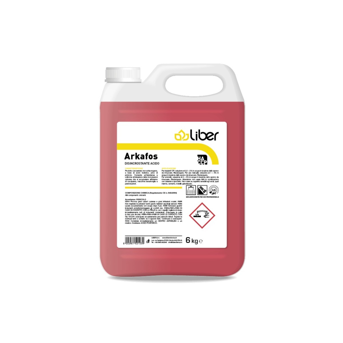 Liber Arkafos Anticalcare 6 Kg