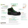 Base Protection Yellowstone Top S3S FO ESD SR-BS Scarpe da Lavoro