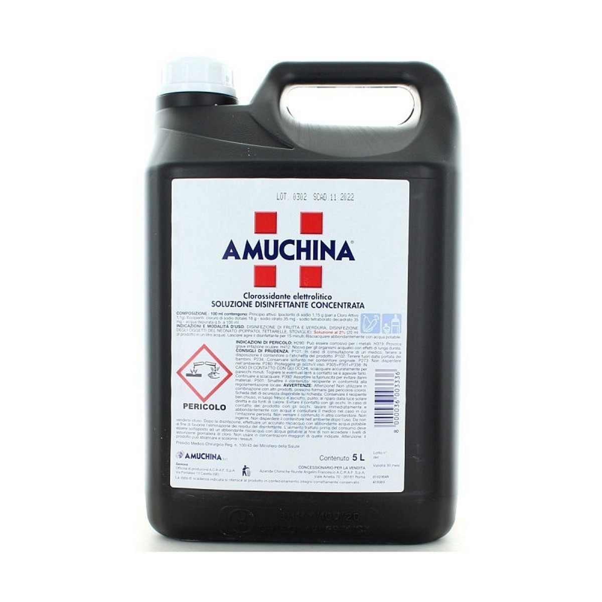 Amuchina 100% Disinfettante Concentrato 5 L