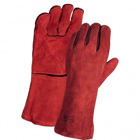 EDIS E21.08 Guanti anticalore pelle crosta