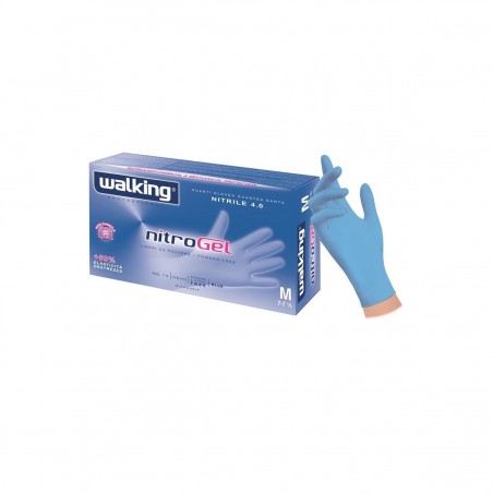 Walking Nitrogel guanto nitrile monouso 100 pz
