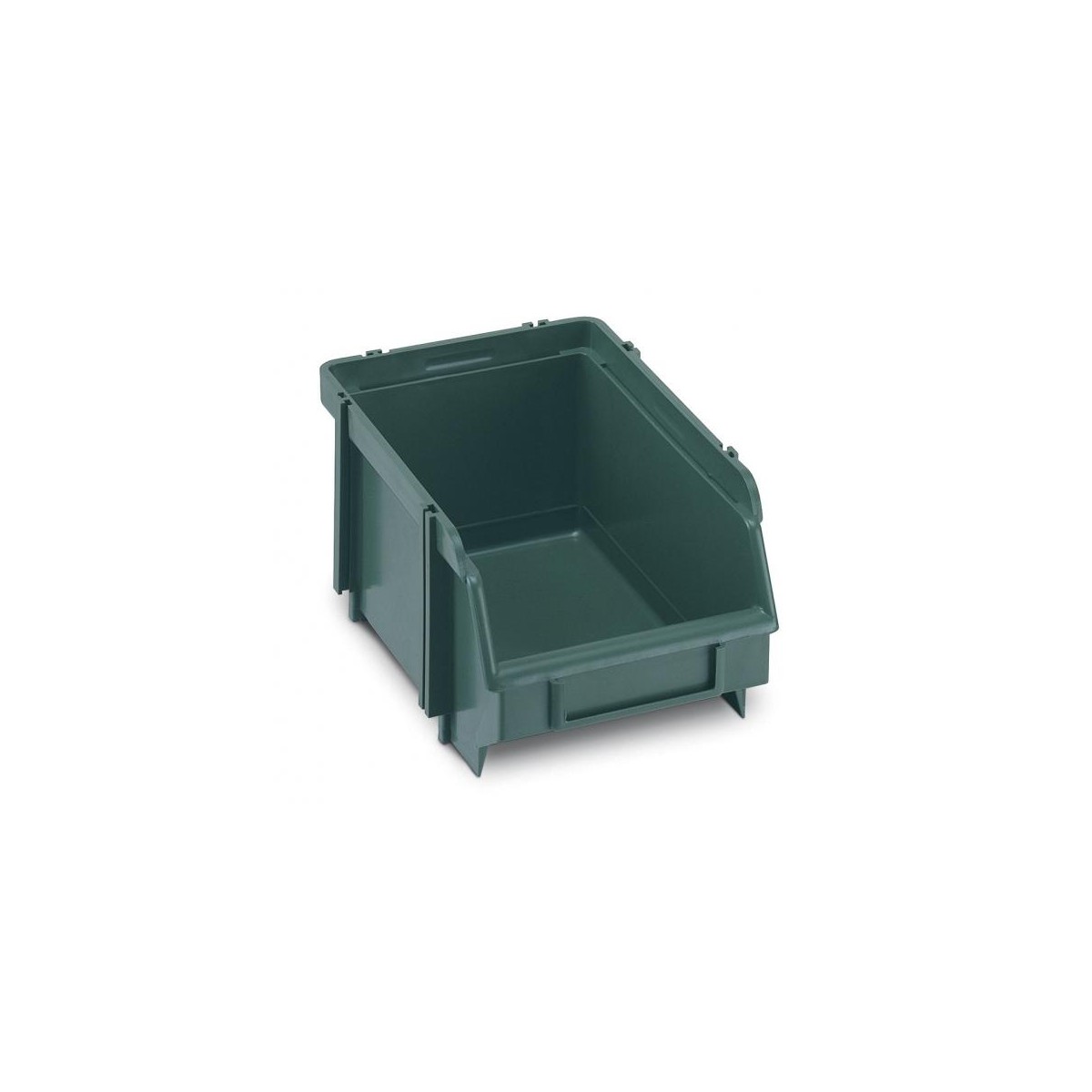 Cenigomma Contenitore Portaminuteria H 7,16 x L 10,4 x P 16,5 cm Verde