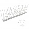 OSD Dissuasore Inox 80 Spilli 100 mm, angolazione 10 cm