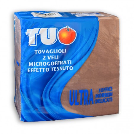 Essebidue Tovaglioli Microgoffrati 38 x 38 cm