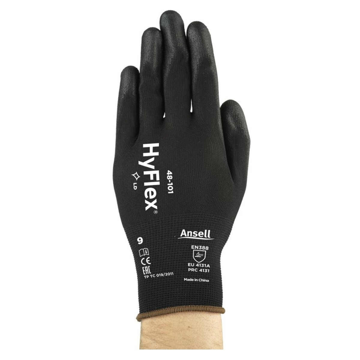 Ansell Hyflex 48-101 Guanti da lavoro in nylon Tg. 8